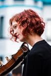 Kelly Servick.Porchfest 2019, Adams Morgan, Washington, DC, October 5, 2019