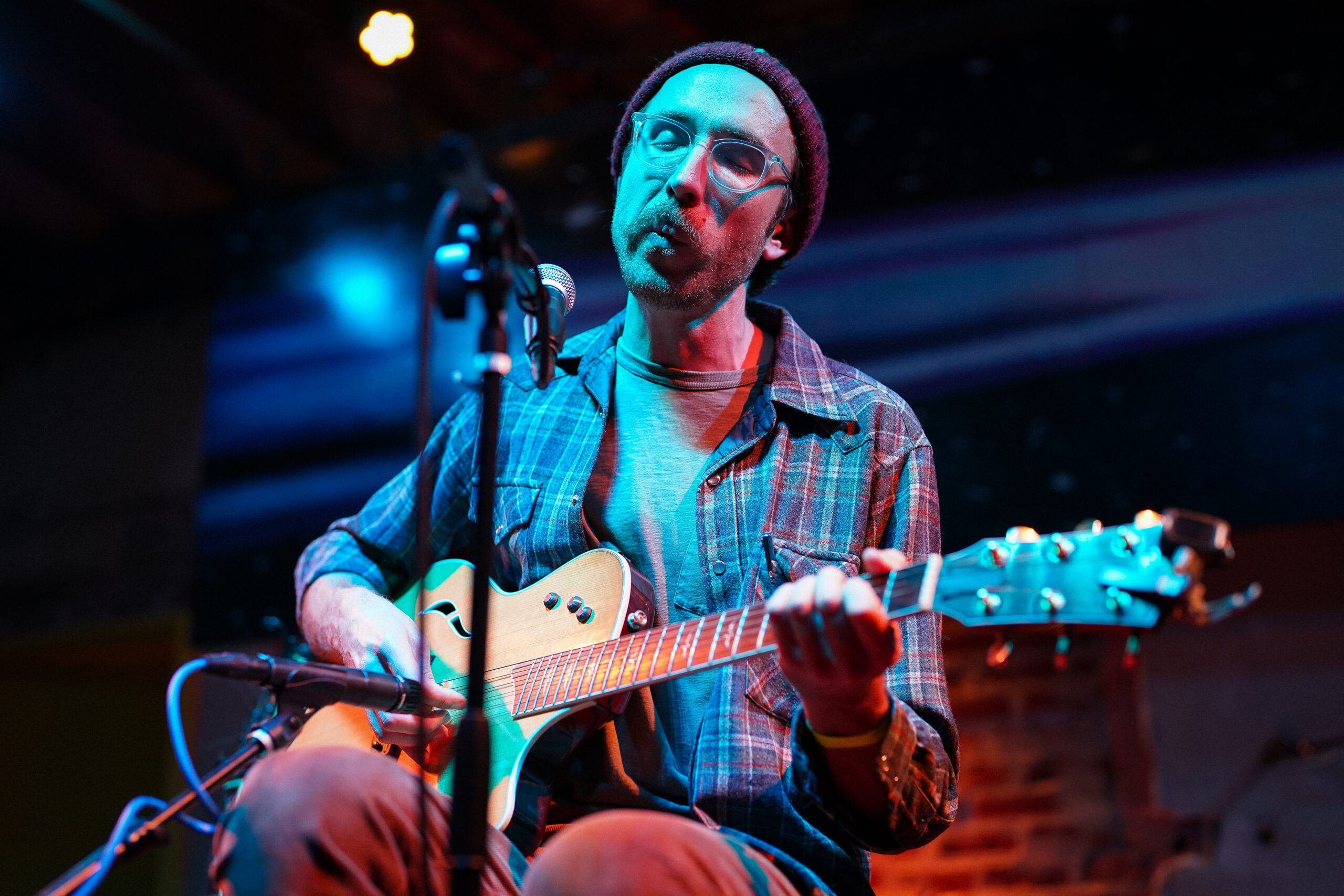 Henry Tolland with Chris Beland at Comet Ping Pong Washington DC Photo by Casey Vock