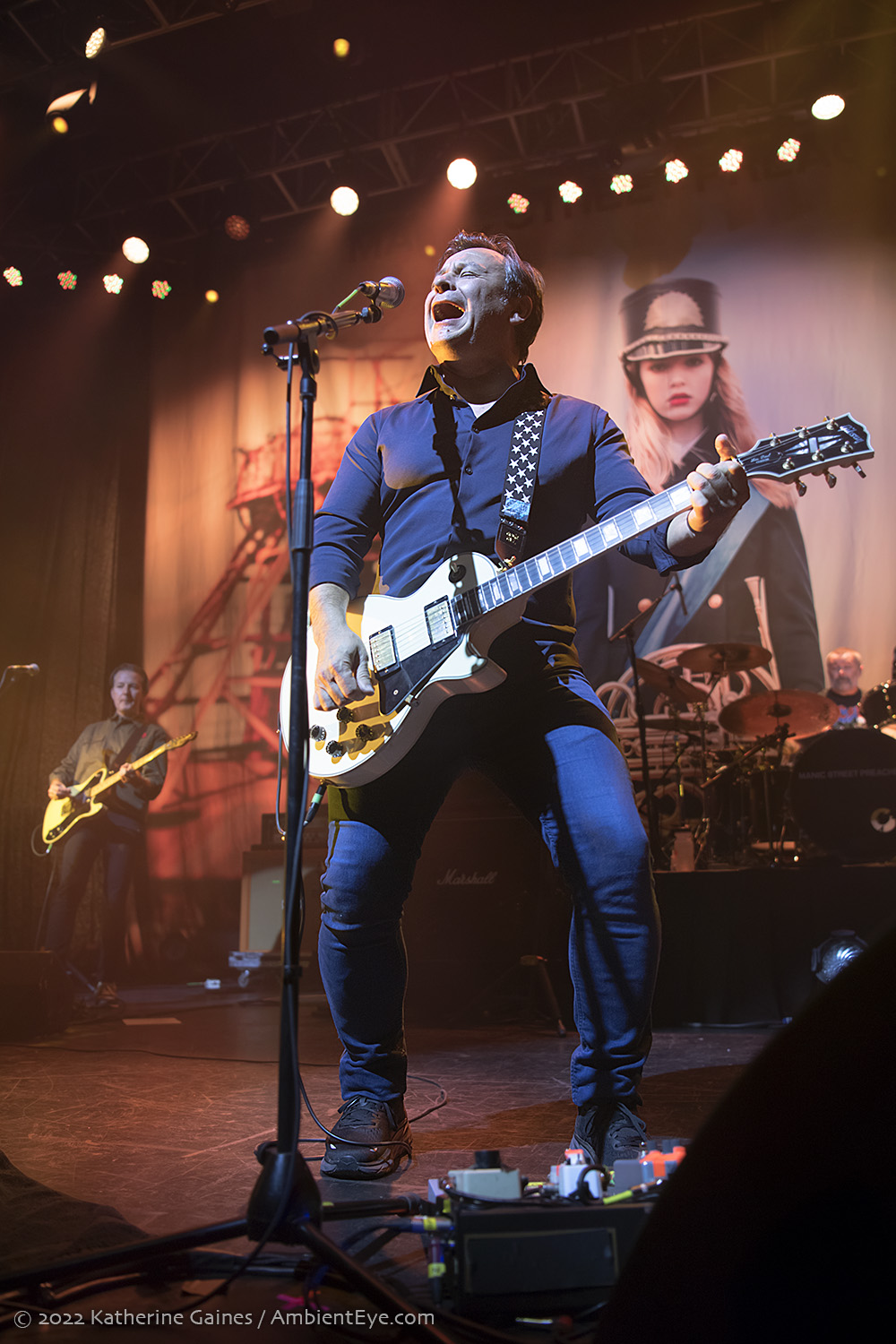 manic street preachers, fillmore silver spring, katherine gaines, ambienteye photography