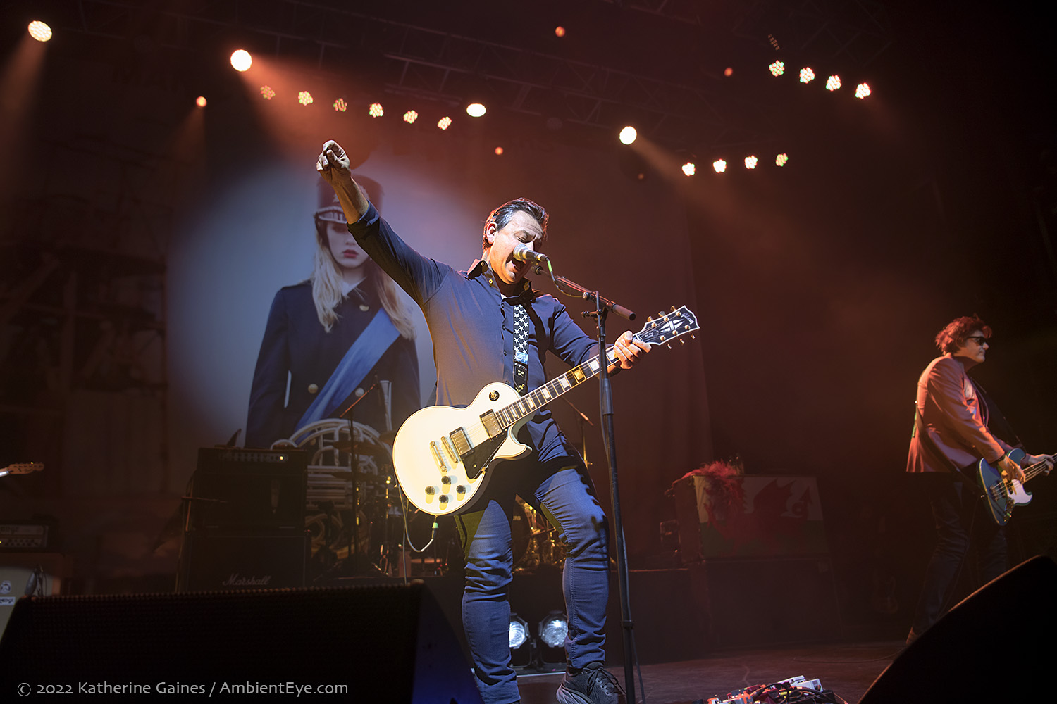 manic street preachers, fillmore silver spring, katherine gaines, ambienteye photography