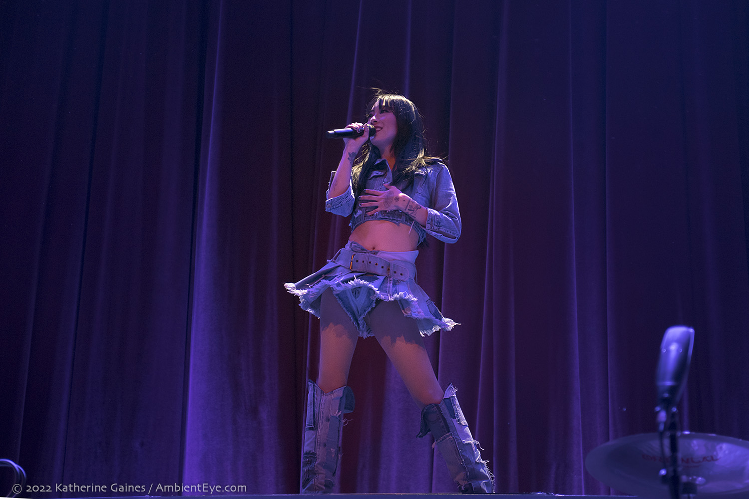 Rina Sawayama, fillmore silver spring, 11/29/2022, katherine gaines, ambienteye photography