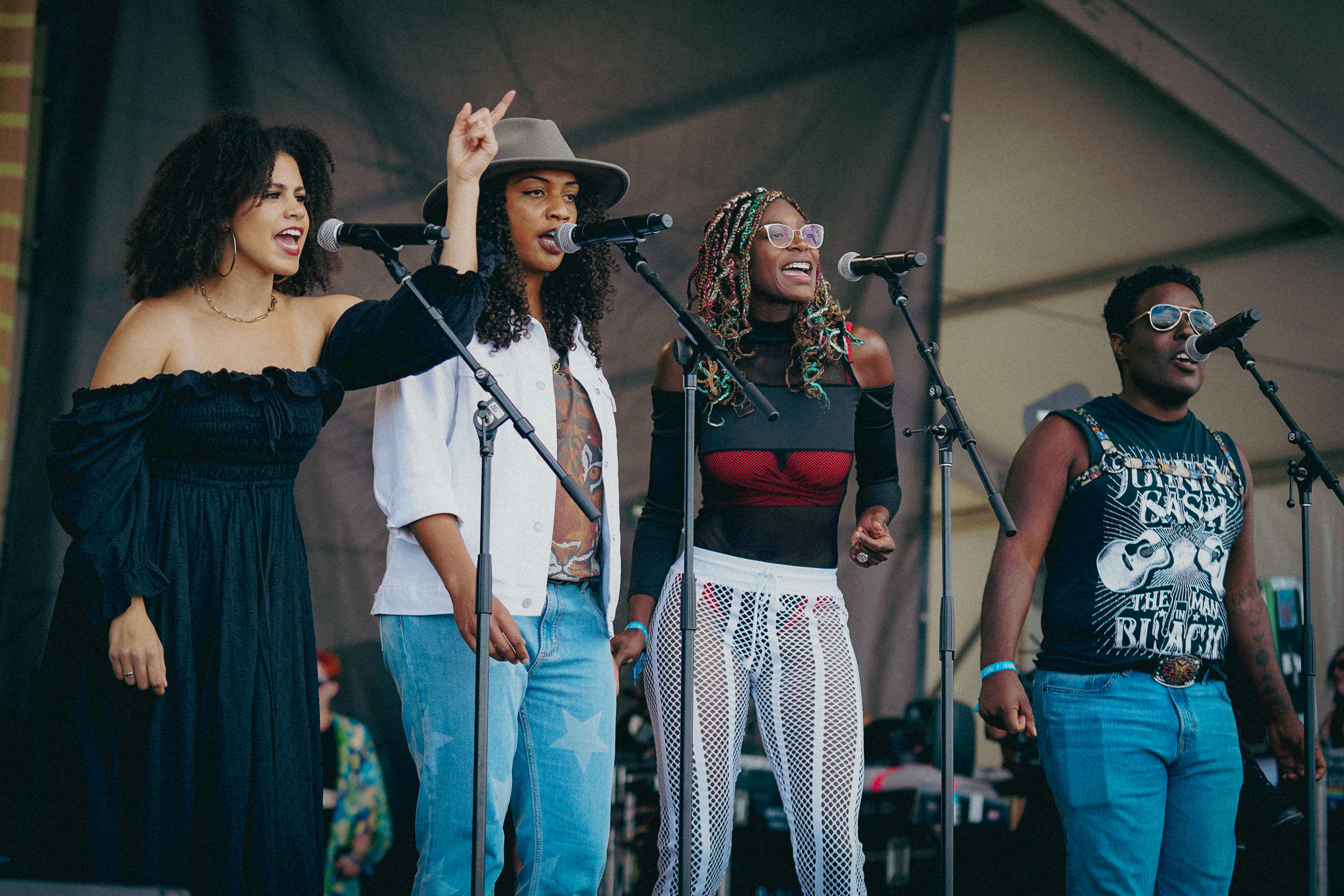 Black Opry Revue at the 2023 Newport Folk Festival Photo by Casey Ryan Vock