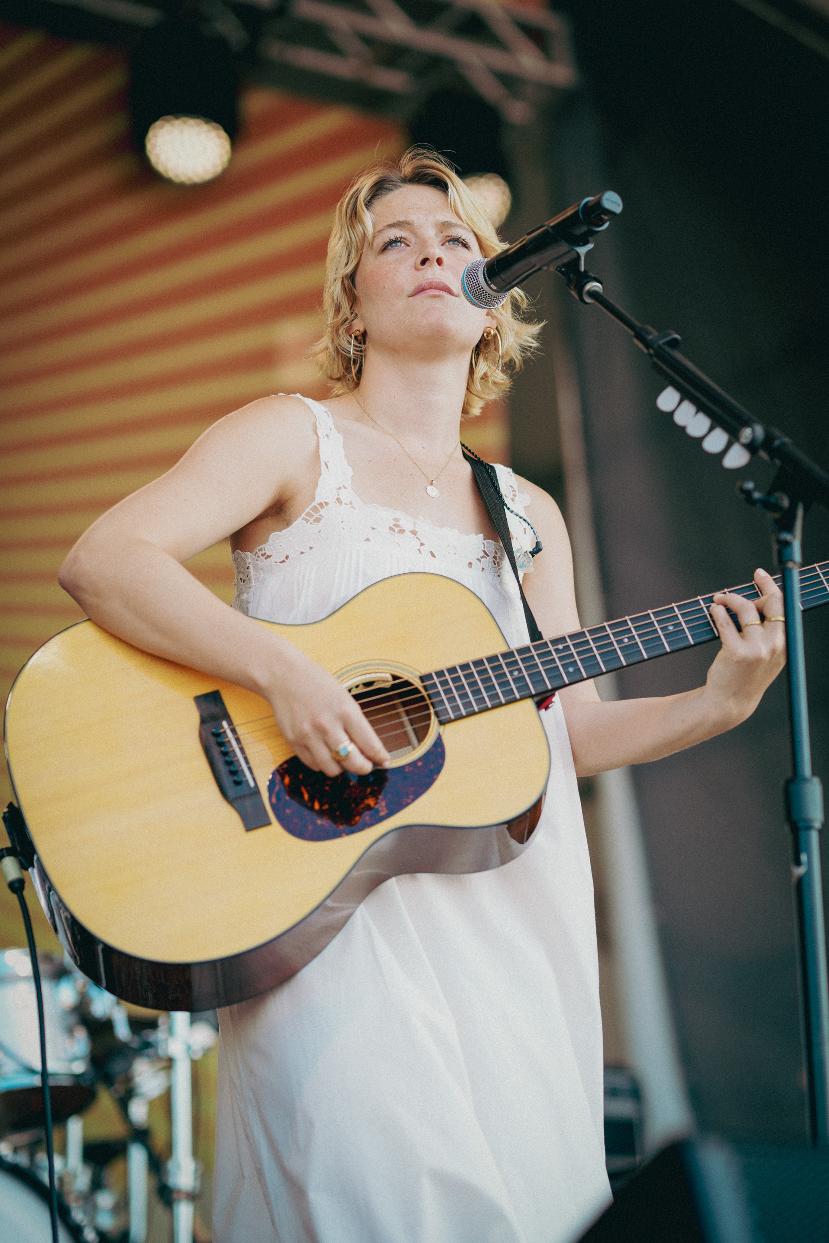 Maggie Rogers at the 2023 Newport Folk Festival Photo by Casey Ryan Vock