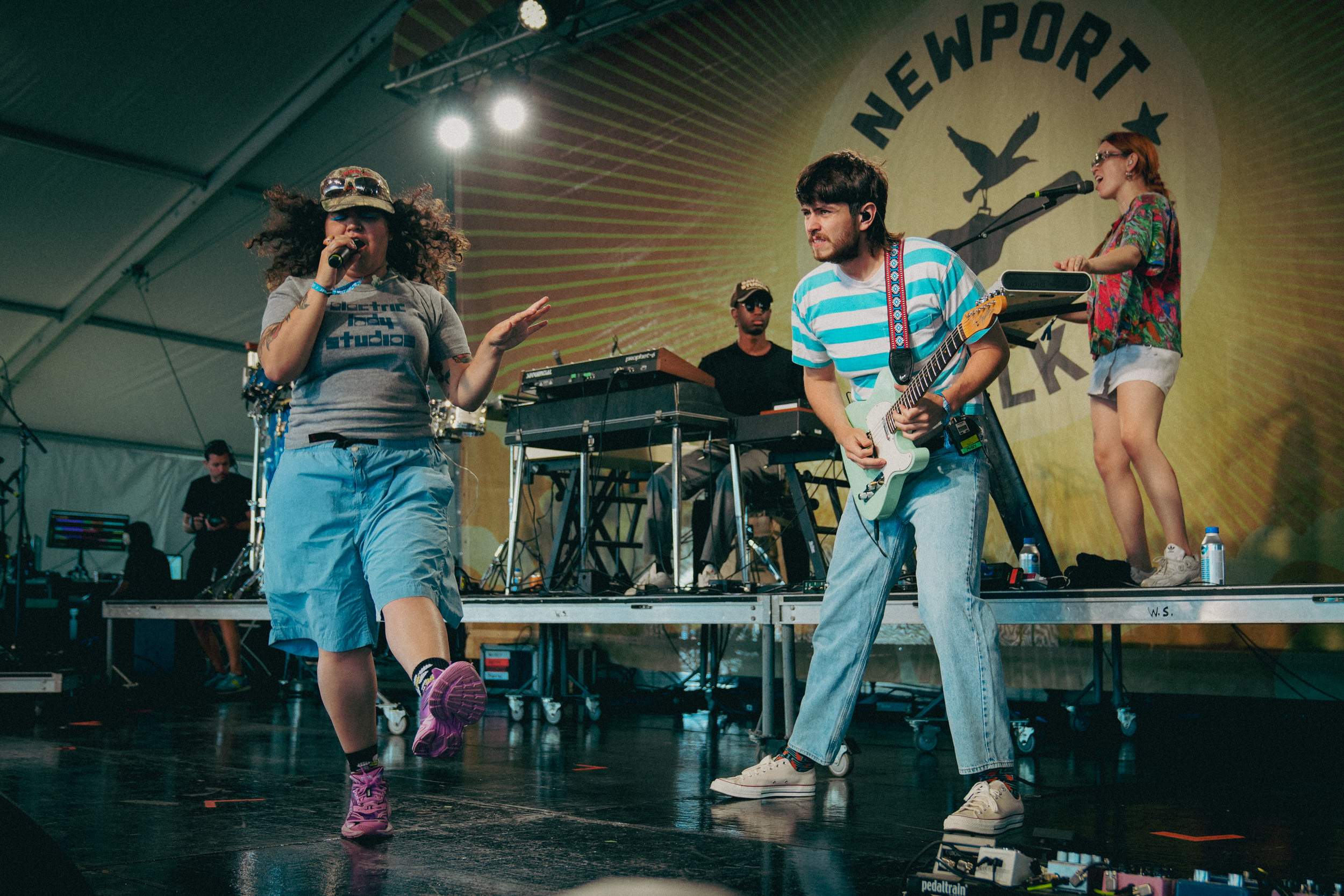 Remi Wolf at the 2023 Newport Folk Festival Photo by Casey Ryan Vock