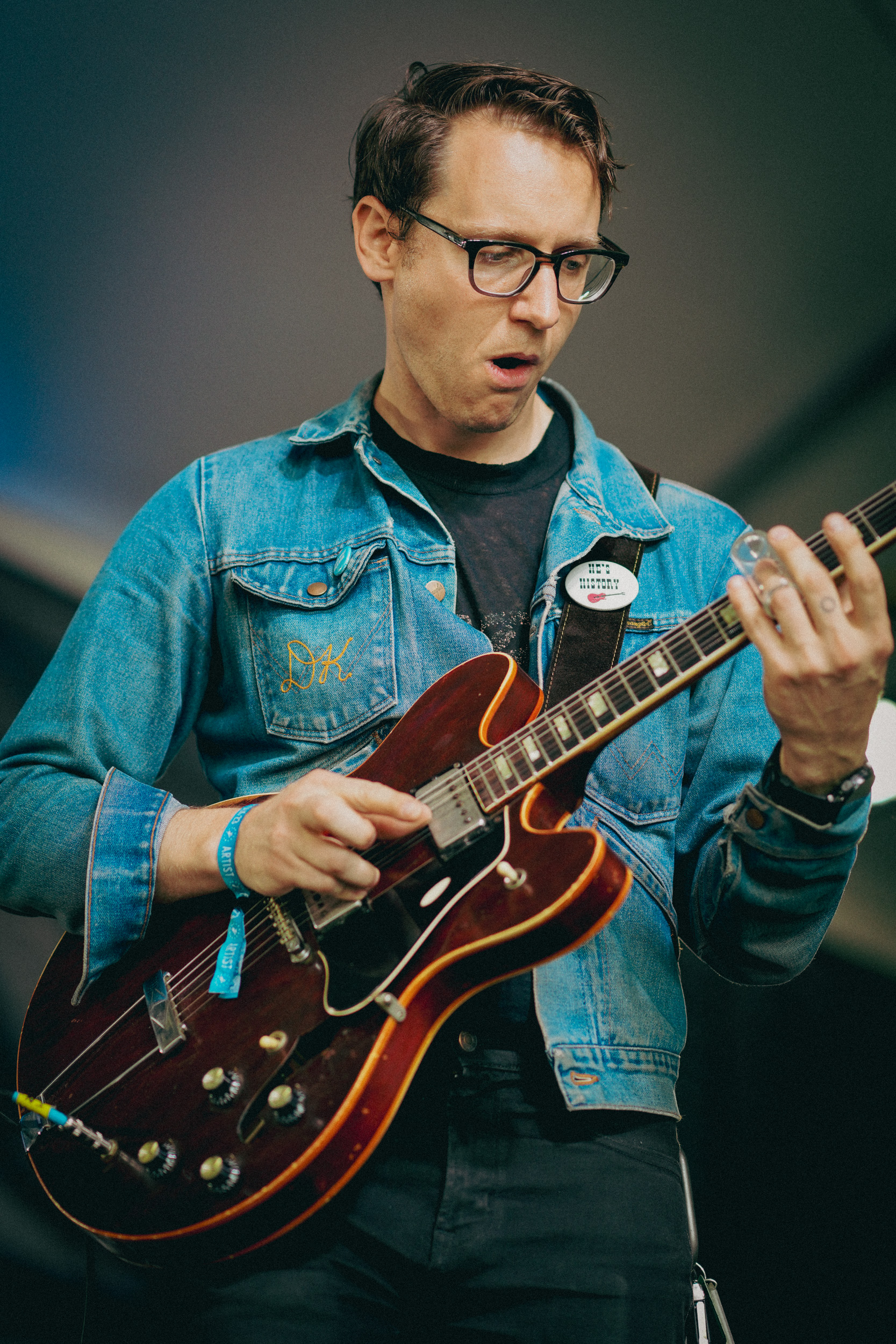 Slaughter Beach Dog at the 2023 Newport Folk Festival Photo by Casey Ryan Vock