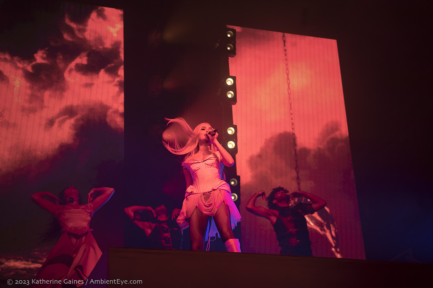 kim petras, the anthem, washington dc, katherine gaines, ambienteye photography