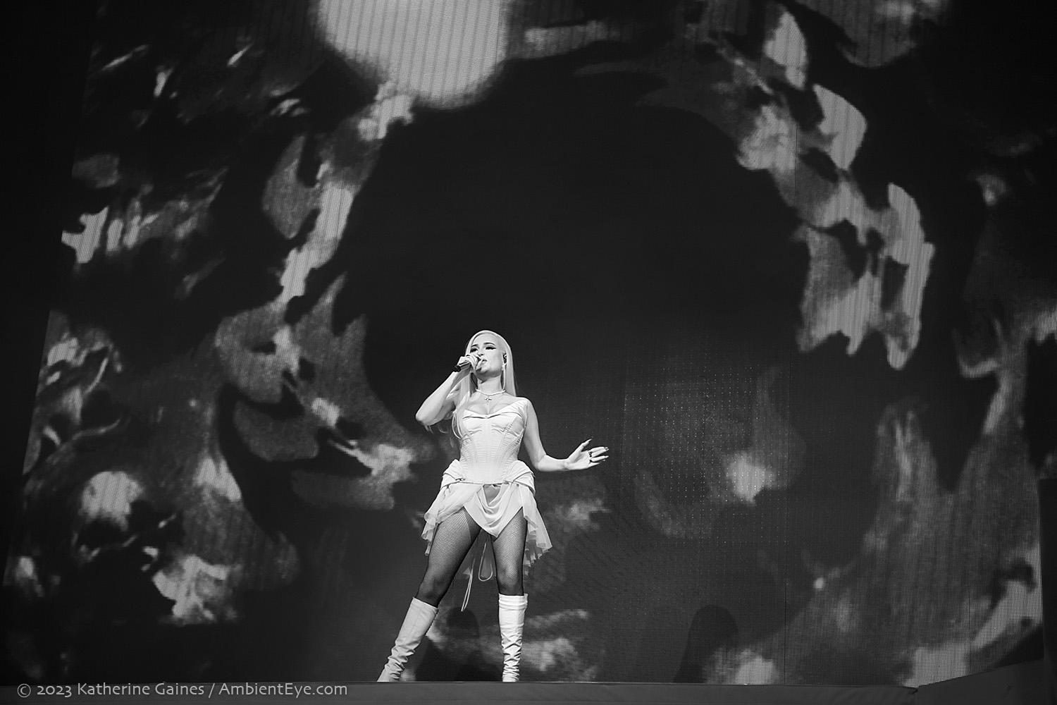 kim petras, the anthem, washington dc, katherine gaines, ambienteye photography