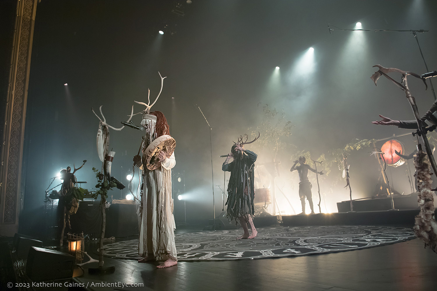 heilung, hippodrome theater, baltimore, katherine gaines, ambienteye photography