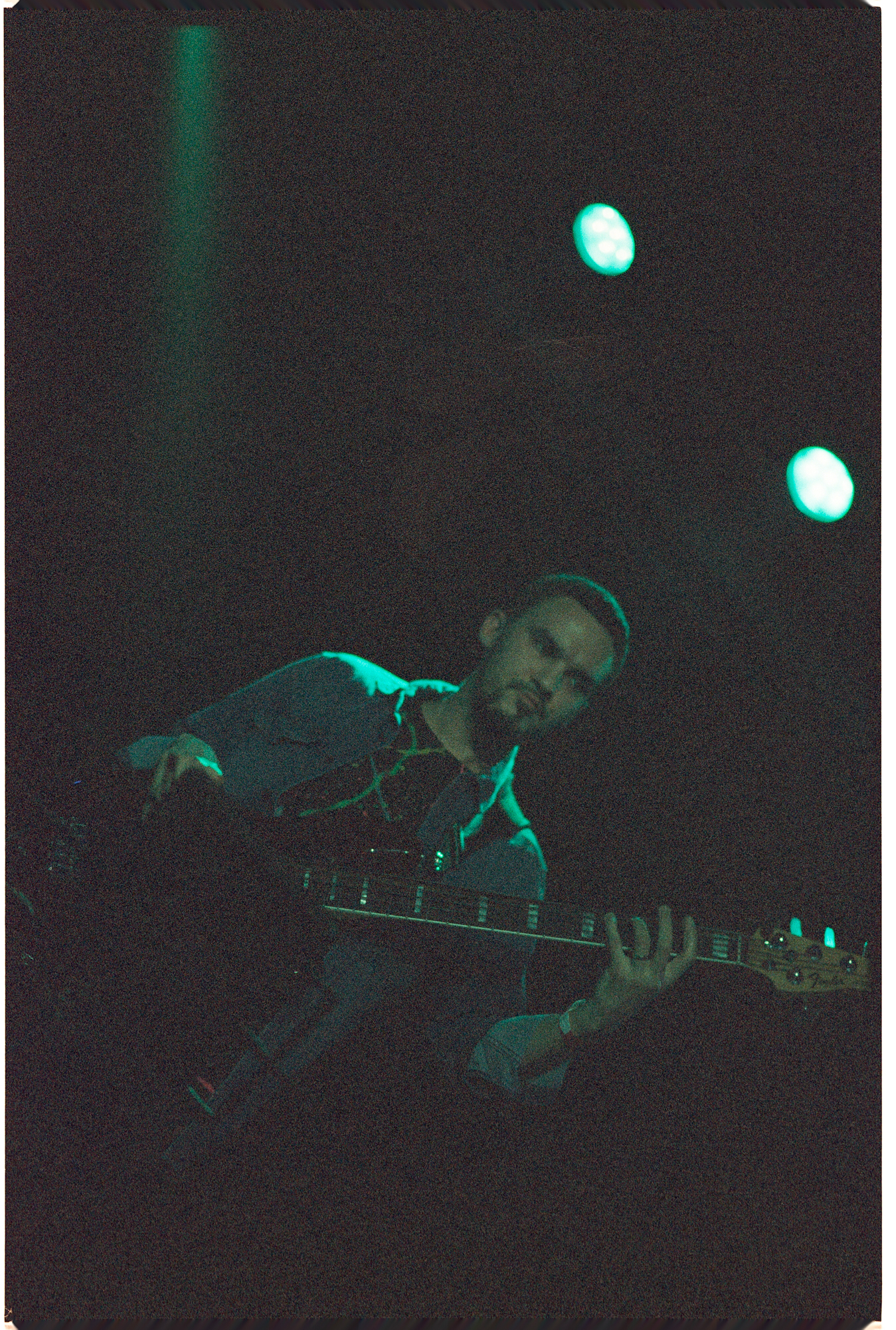 Hailu Mergia @ Union STage Washington DC 12.01.23 35mm Film Photo by Casey Ryan Vock