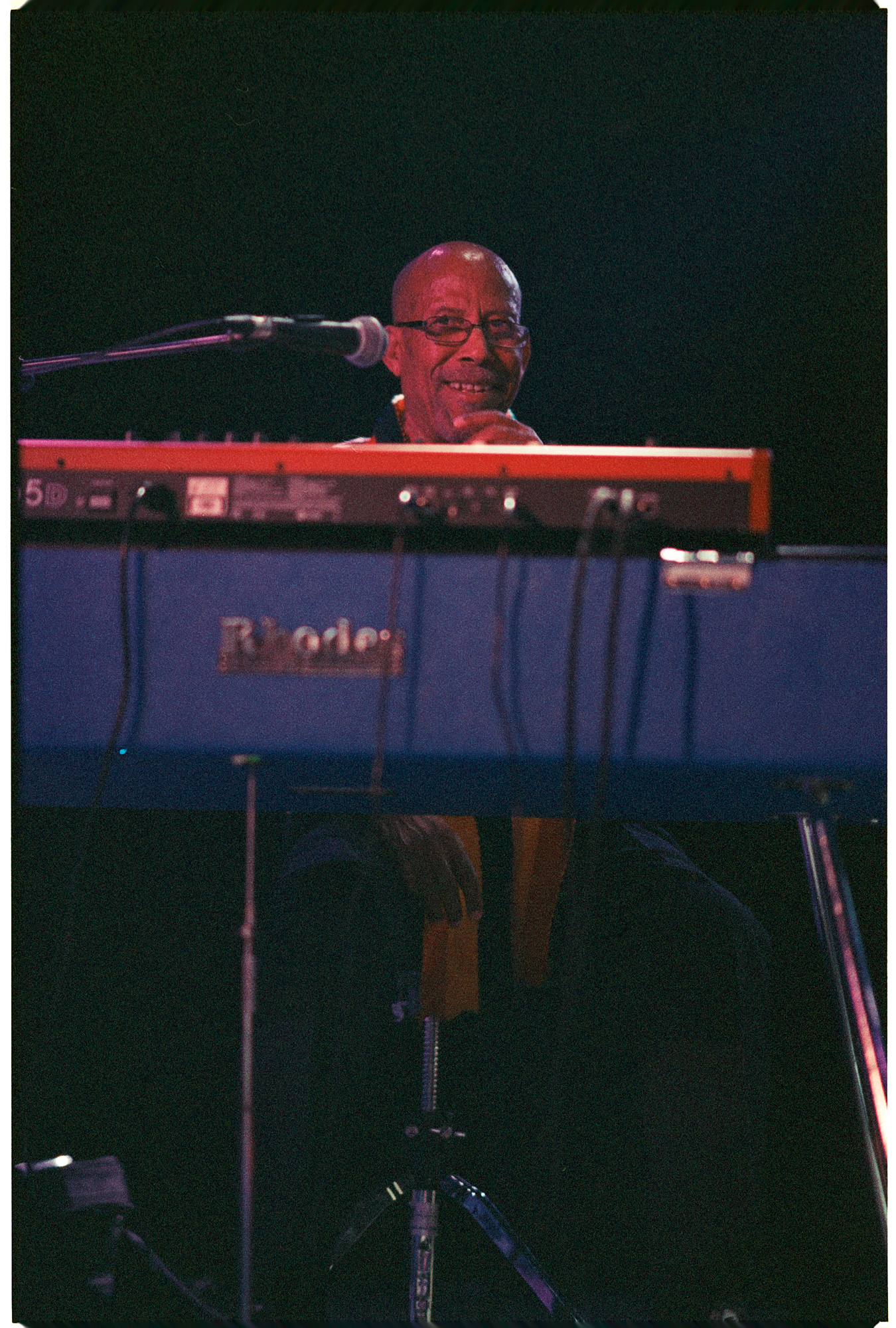 Hailu Mergia @ Union Stage Washington DC 12.01.23 35mm Film Photo by Casey Ryan Vock