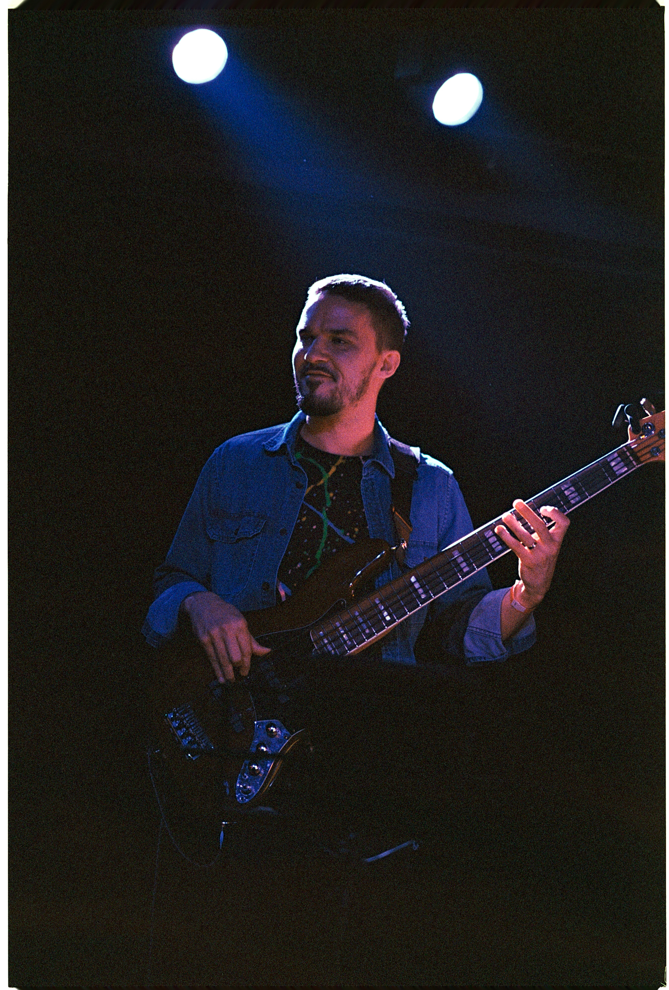 Hailu Mergia @ Union STage Washington DC 12.01.23 35mm Film Photo by Casey Ryan Vock