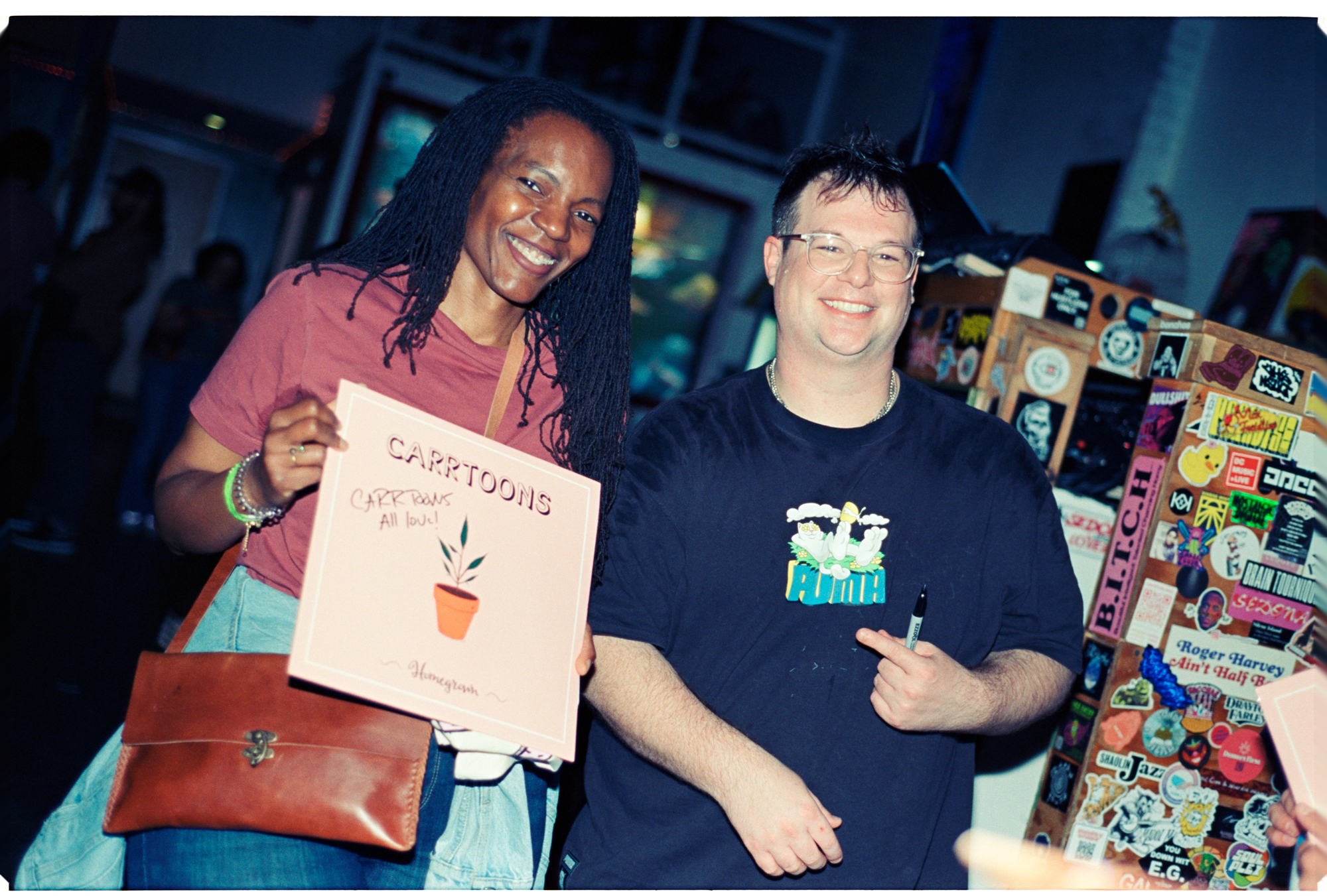 CARRTOONS @ Songbyrd Music House Washington DC 04.24.24 35mm Film Photo by Casey Ryan Vock