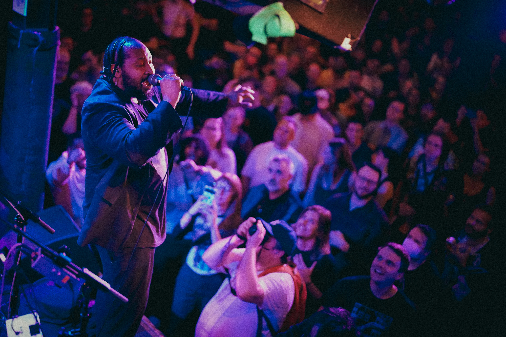 Bartees Strange @ Ottobar Baltimore MD 04.25.25 Photo by Casey Ryan Vock