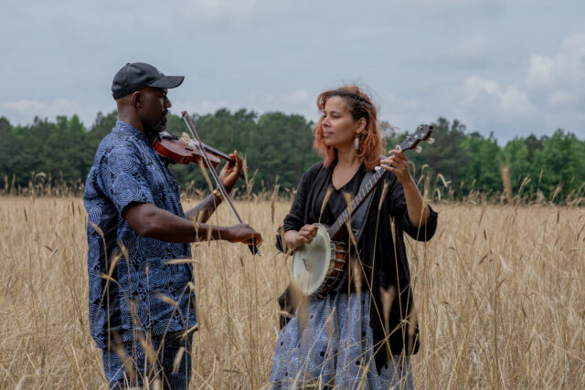 Rhiannon Giddens and Justin Robinson