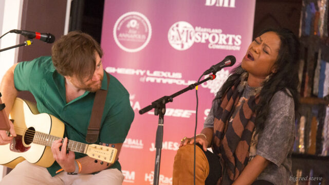 Sam Ashworth and Ruby Amanfu